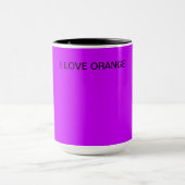 MUG J'AIME L'ORANGE (Centre)