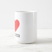 Mug J'aime l'ordinateur (Centre)