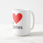 Mug J'aime Los Angeles (Devant droit)
