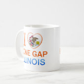 Mug J'aime l'os Gap, IL (Devant gauche)