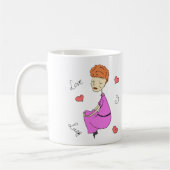 Mug J'aime Lucy (Gauche)