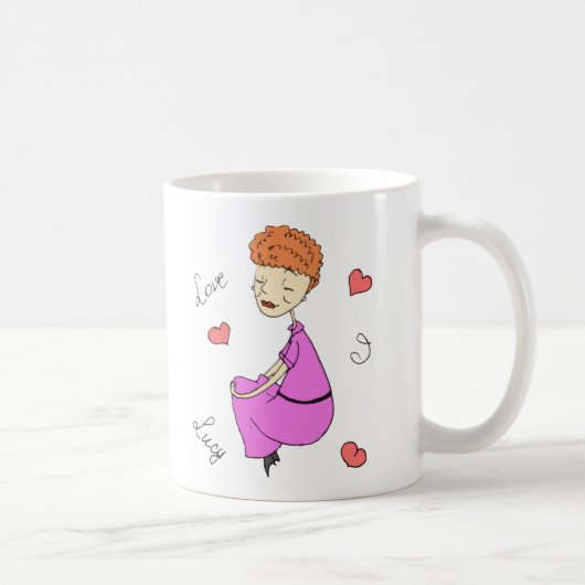 Mug J'aime Lucy (Droite)