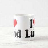Mug J'aime Lund, Suède. Pointe Alskar Lund, Suède (Centre)