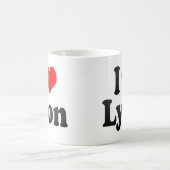 Mug J'aime Lyon, France (Centre)