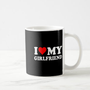 Mug J'aime ma belle petite amie Je suis fou de ma bell