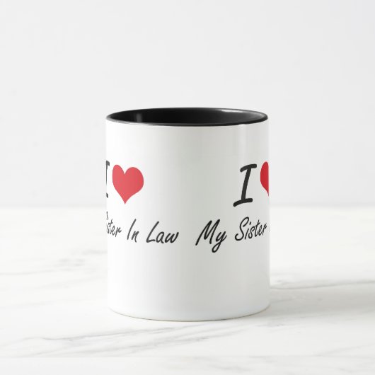 Mug J'aime ma belle-soeur (Centre)