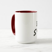 Mug J'aime ma boue de soldat (Devant gauche)