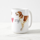 Mug J'aime ma Bretagne (Devant droit)