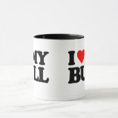 MUG J'AIME MA BULL (Centre)