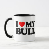 MUG J'AIME MA BULL (Gauche)