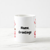 Mug J'aime ma copine cougar drôle et sincère (Centre)