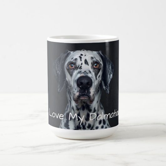 Mug J'aime ma dalmate (Centre)