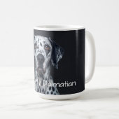 Mug J'aime ma dalmate (Devant droit)