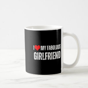 Mug J'aime ma fabuleuse petite amie Style Rétro Valent