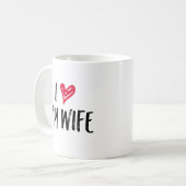 Mug J'Aime Ma Femme. (Devant gauche)