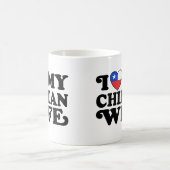 Mug J'aime ma femme chilienne (Centre)