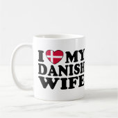 Mug J'Aime Ma Femme Danoise (Gauche)