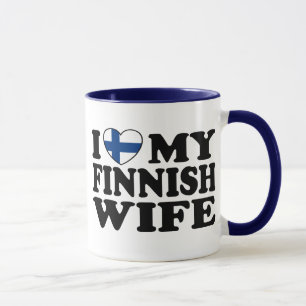 Mug J'Aime Ma Femme Finlandaise