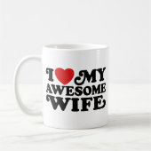 Mug J'Aime Ma Femme Magnifique (Gauche)