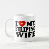 Mug J'Aime Ma Femme Philippine (Gauche)