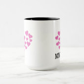 Mug J'aime ma femme valentines jour bonbons design (Centre)