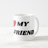 Mug J'Aime Ma Fille (Devant droit)