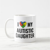Mug J'aime ma fille (Gauche)