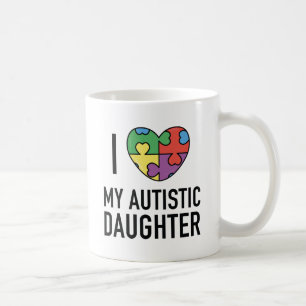 Mug J'Aime Ma Fille Autiste