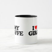 MUG J'AIME MA GIRAFE (Centre)