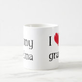 Mug J'aime ma grand-maman (Centre)