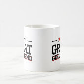 Mug J'Aime Ma Grande Petite Amie Noire Distressed Desi (Centre)