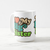 Mug J'Aime Ma Grande Soeur (Devant gauche)