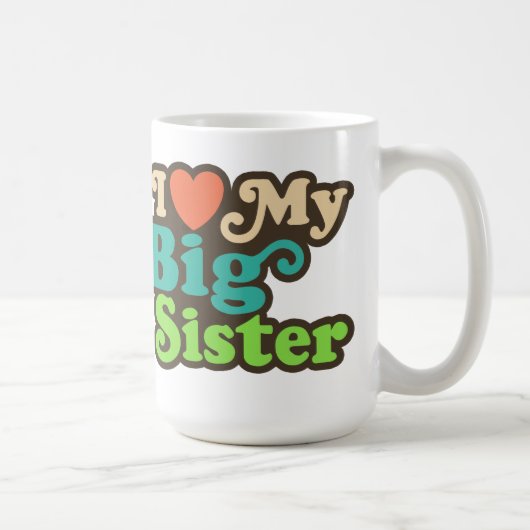 Mug J'Aime Ma Grande Soeur (Droite)