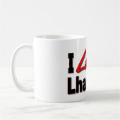 Mug J'aime ma Lhasa Apso (Gauche)