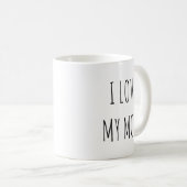 Mug J'aime ma maman  (Devant droit)