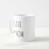 Mug J'aime ma maman  (Devant gauche)