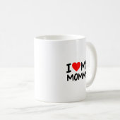 Mug J'aime ma maman (Devant droit)