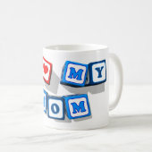 MUG J'AIME MA MAMAN (Devant droit)