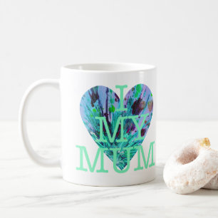 Mug J'aime ma Maman Amour Art Cœur Famille Saint Valen