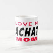 Mug J'aime ma maman de danse de Bachata (Centre)