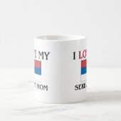 Mug J'aime ma maman serbe (Centre)