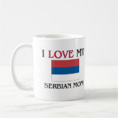 Mug J'aime ma maman serbe (Gauche)
