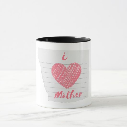 Mug j'aime ma mère (Centre)