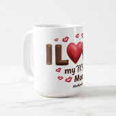 Mug J'aime ma mère (Devant gauche)