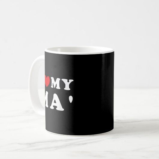 Mug J'Aime Ma Mère, J'Aime Ma Mère (Devant gauche)