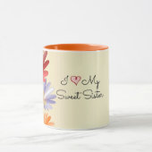 Mug J'Aime Ma Merveilleuse Soeur (Centre)