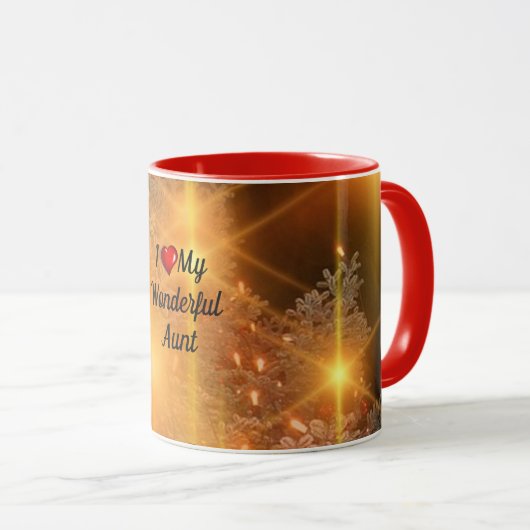 Mug J'aime ma merveilleuse tante (Devant droit)