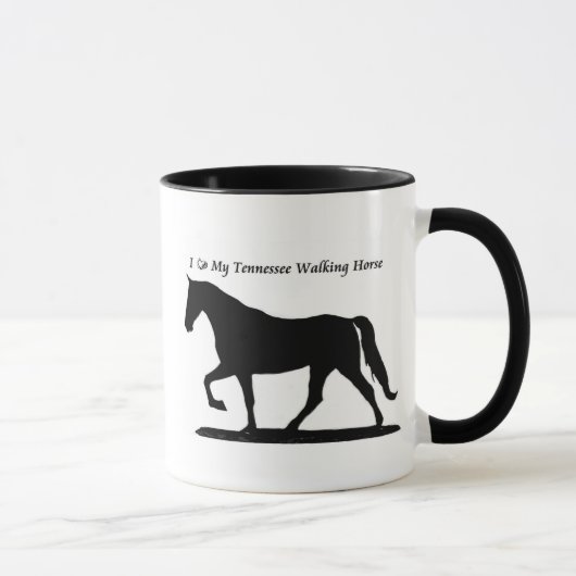 Mug J'aime ma moto à cheval du Tennessee (Droite)