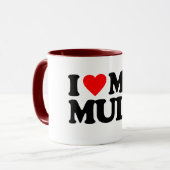 MUG J'AIME MA MULE (Devant gauche)