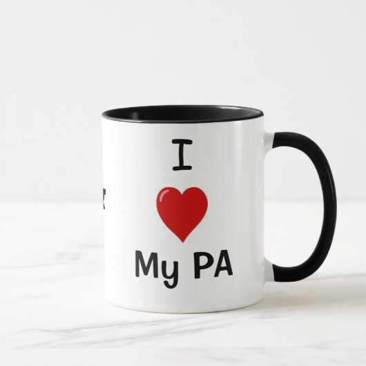 Mug J'aime ma PA et ma PA m'aime ! (Droite)